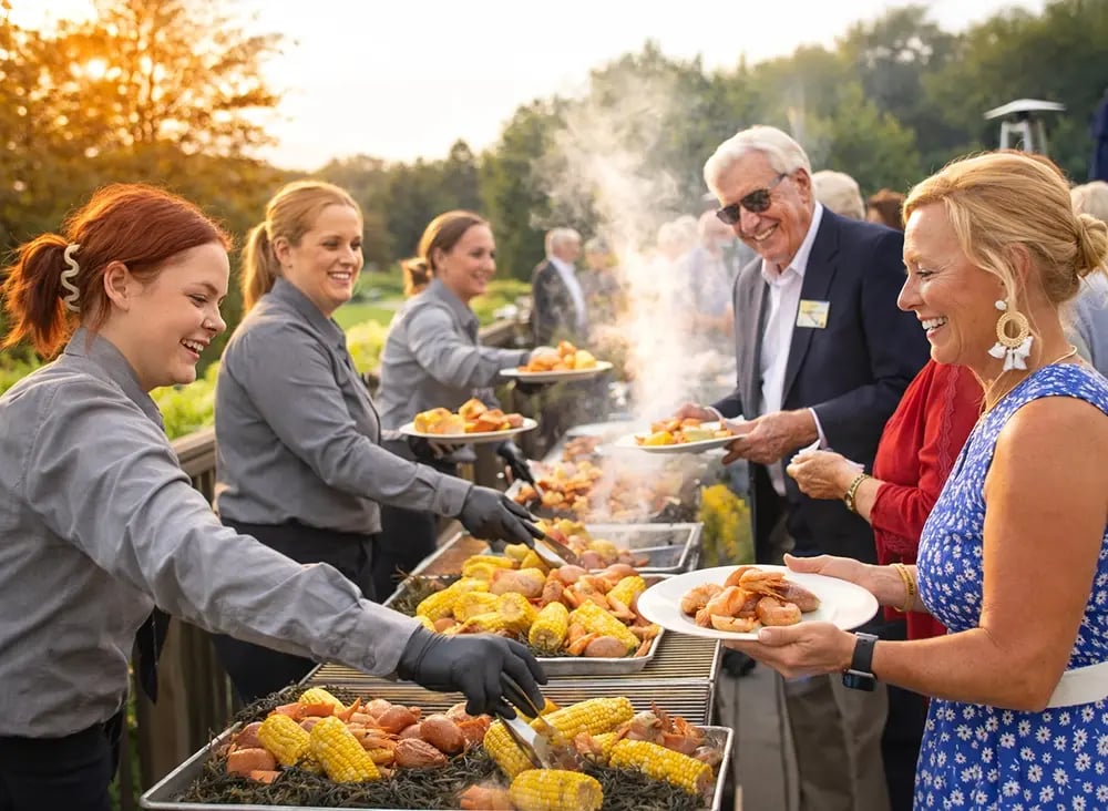 DINING - Friends Summer Party Cookout