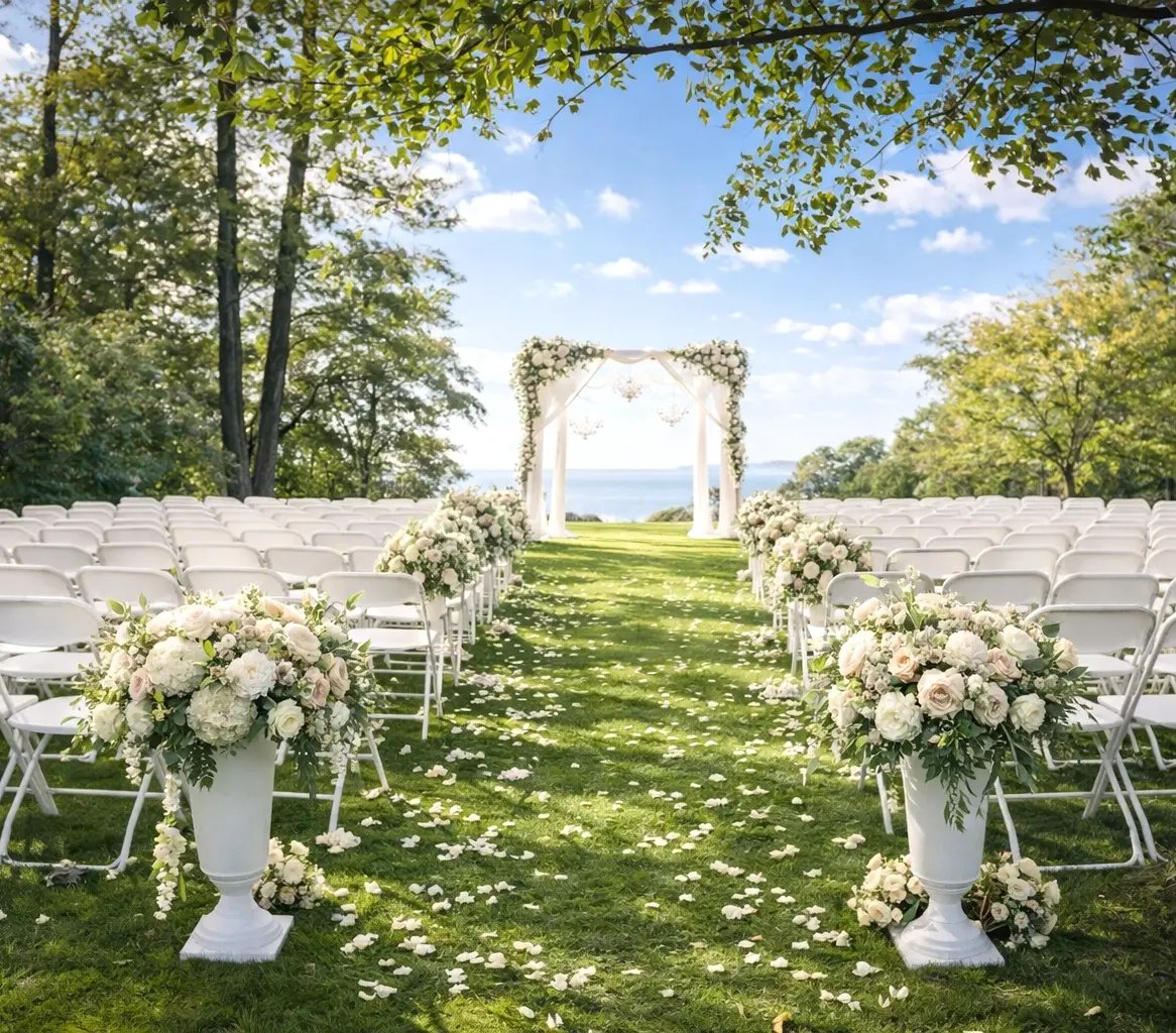 SETTING - Beautiful Exterior Setup for Wedding