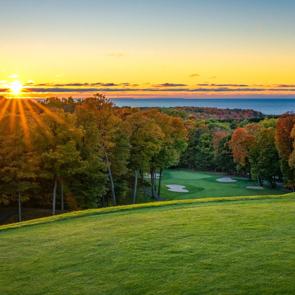 unforgettable golf shores of lake  mi